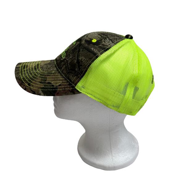 DUCKS UNLIMITED Oroville California Chapter Camo Green Mesh Adjustable Hat OSFM - Picture 4 of 7